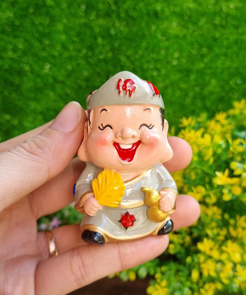 Tượng chibi Tế Công 6cm - Tế Điên hòa thượng - Tế Điên hoạt Phật