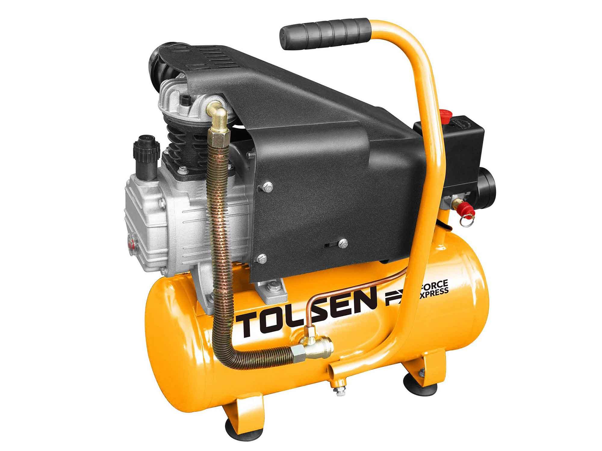 MÁY NÉN KHÍ CÓ DẦU 24L 1.500W TOLSEN 73125 - HÀNG CHÍNH HÃNG