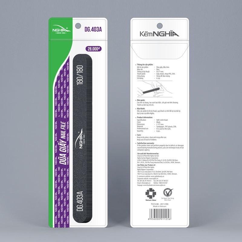 Dũa giấy kềm , dũa 403, dũa nhám móng