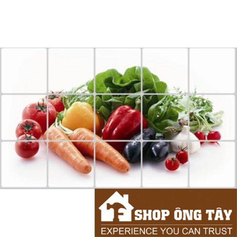 Giấy dán bếp nhiều hình đẹp mắt