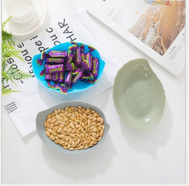 Combo 10 Đĩa đựng gia vị hình lá lúa mạch nhiều màu