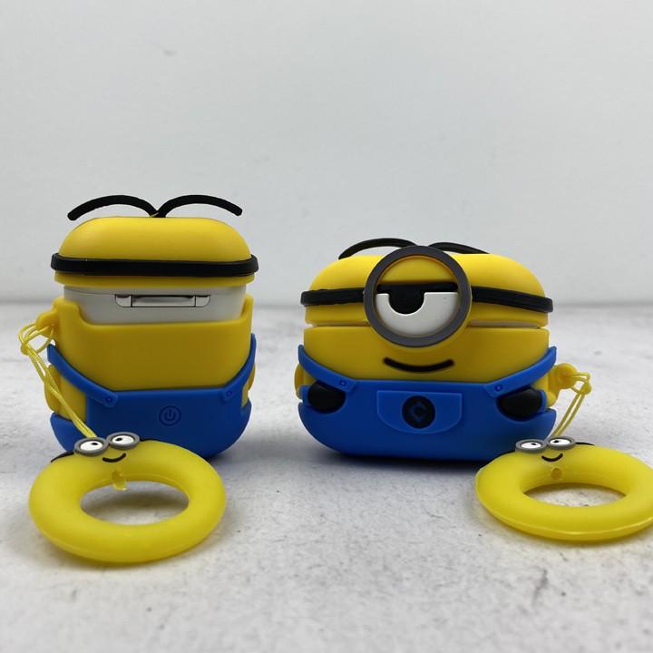 Bao Case, Ốp cho Airpods 1/ 2/ Pro hình Minion ngộ nghĩnh - Mã TZAP367