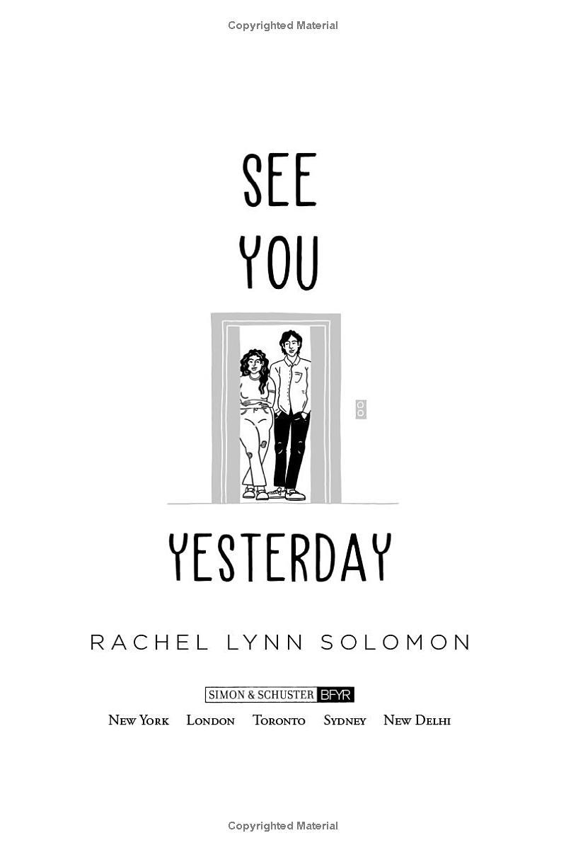 Sách ngoại văn: See You Yesterday