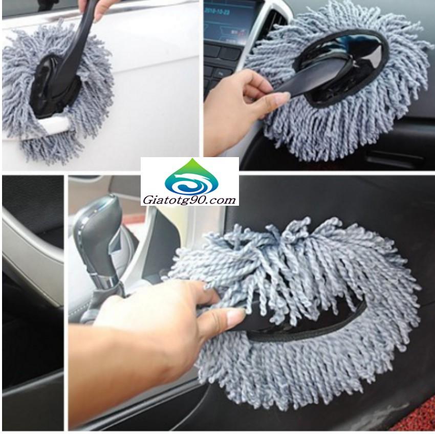 ️️ Bộ 1 chổi lau xe siêu sạch và 1 găng tay lau xe chuyên dụng cao cấp 206350 241