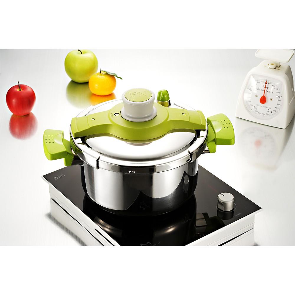 MUA 1 TẶNG 1 Nồi áp suất Inox IH POONGNYUN VTPC-22C TẶNG BÌNH GIỮ NHIỆT ĐA NĂNG TIGER MCJ-A075 - Hàng chính hãng