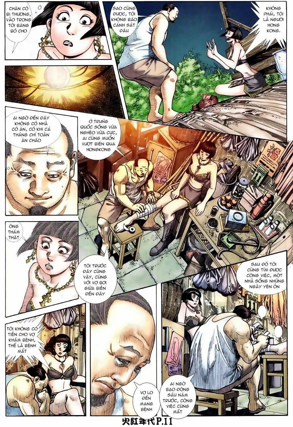 hỏa hồng niên đại hắc cốt đường chapter 87 10