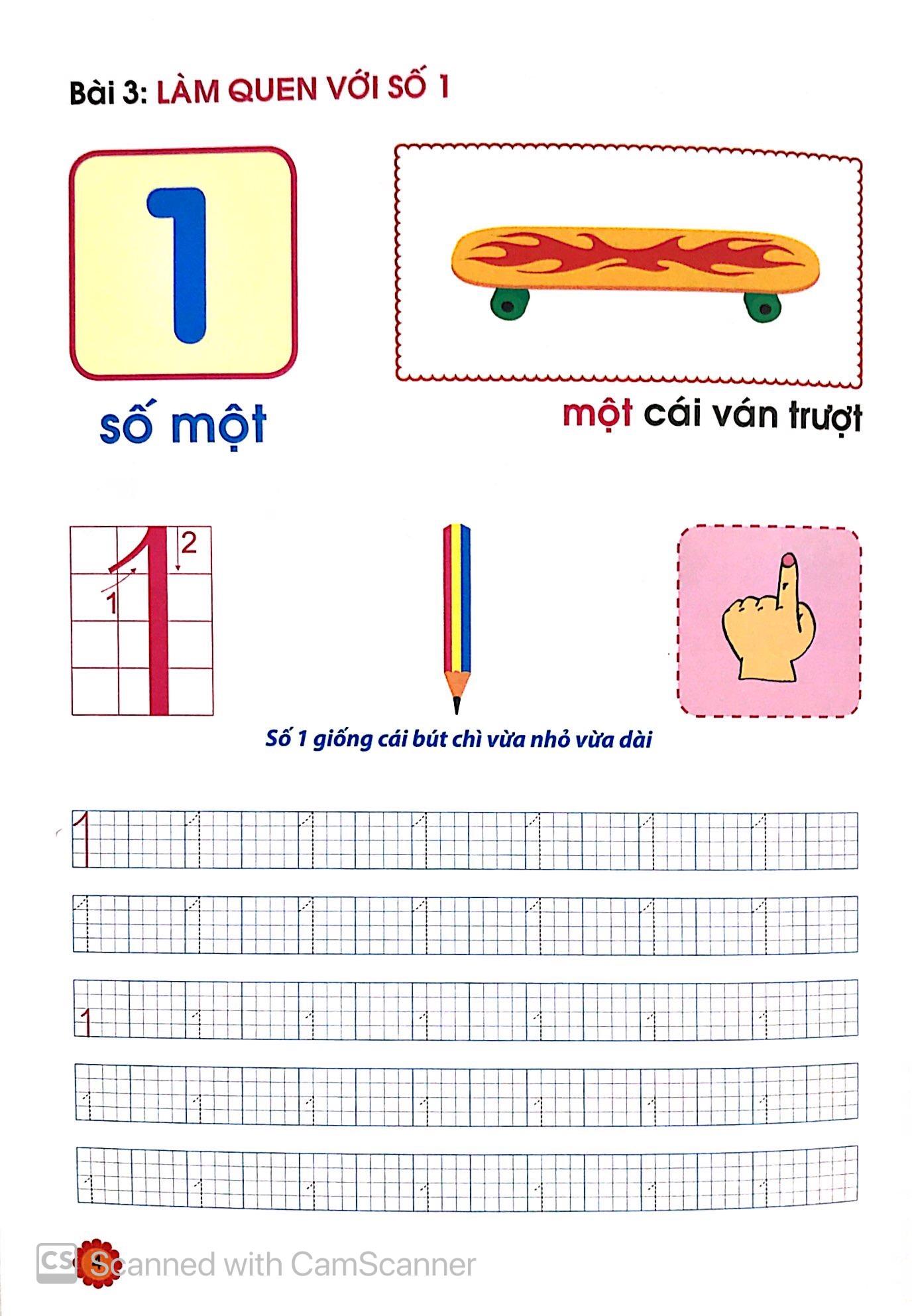 Hành Trang Cho Bé Vào Lớp 1 - Vở Bé Học Toán - Dành Cho Trẻ 5-6 Tuổi