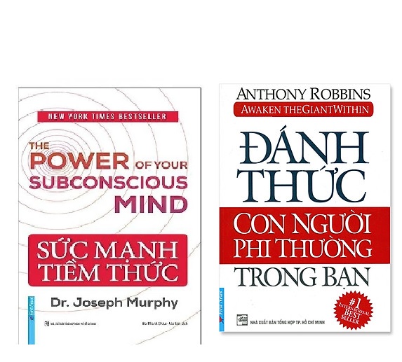 Combo Đánh Thức Con Người Phi Thường Trong Bạn + Sức Mạnh Tiềm Thức ( 2 Cuốn )(Tái Bản )