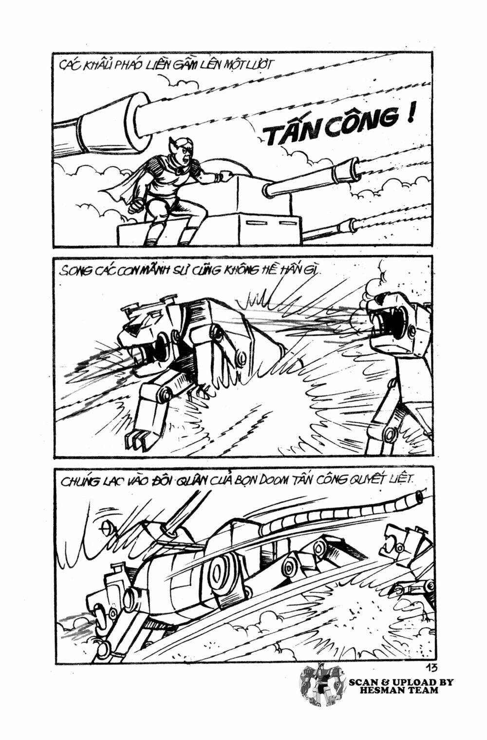 dũng sĩ hesman chapter 2 13