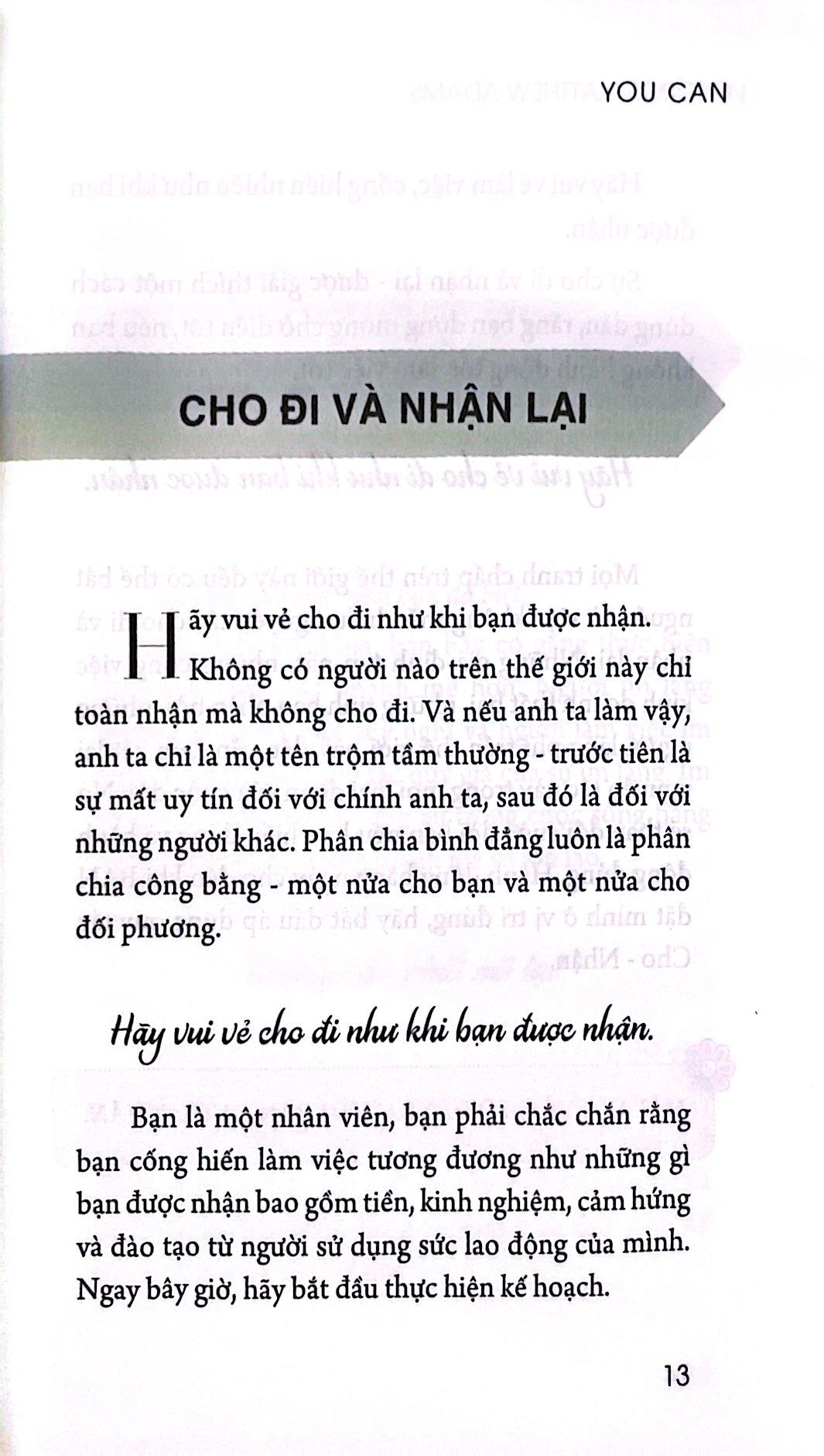 You Can - Không Gì Là Không Thể