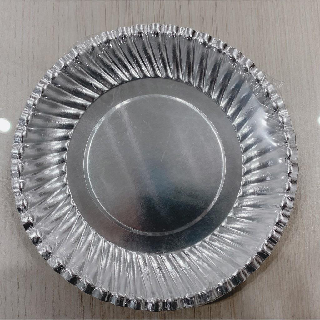 Combo 5 xấp dĩa giấy bạc PET đựng thực phẩm 16cm