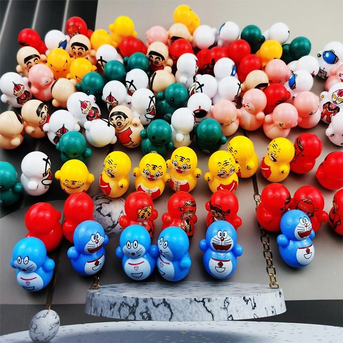 Lật đật mini squid game, lật đật nhiều mẫu cho bé siêu dễ thương