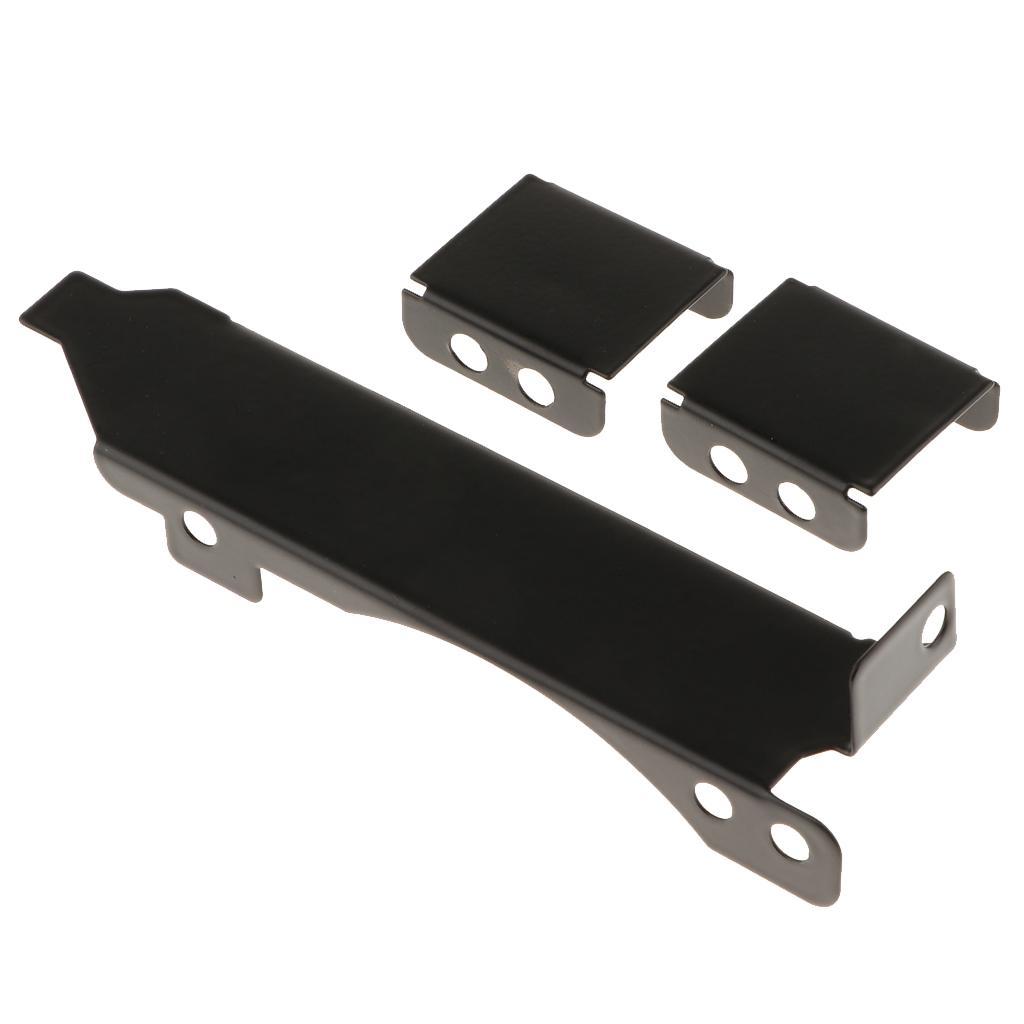 Slot Bracket Dual Rack Mount Kit for VGA Video Card Cooling Fan