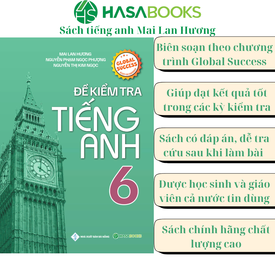 Đề Kiểm Tra Tiếng Anh 6 Global Success - Mai Lan Hương