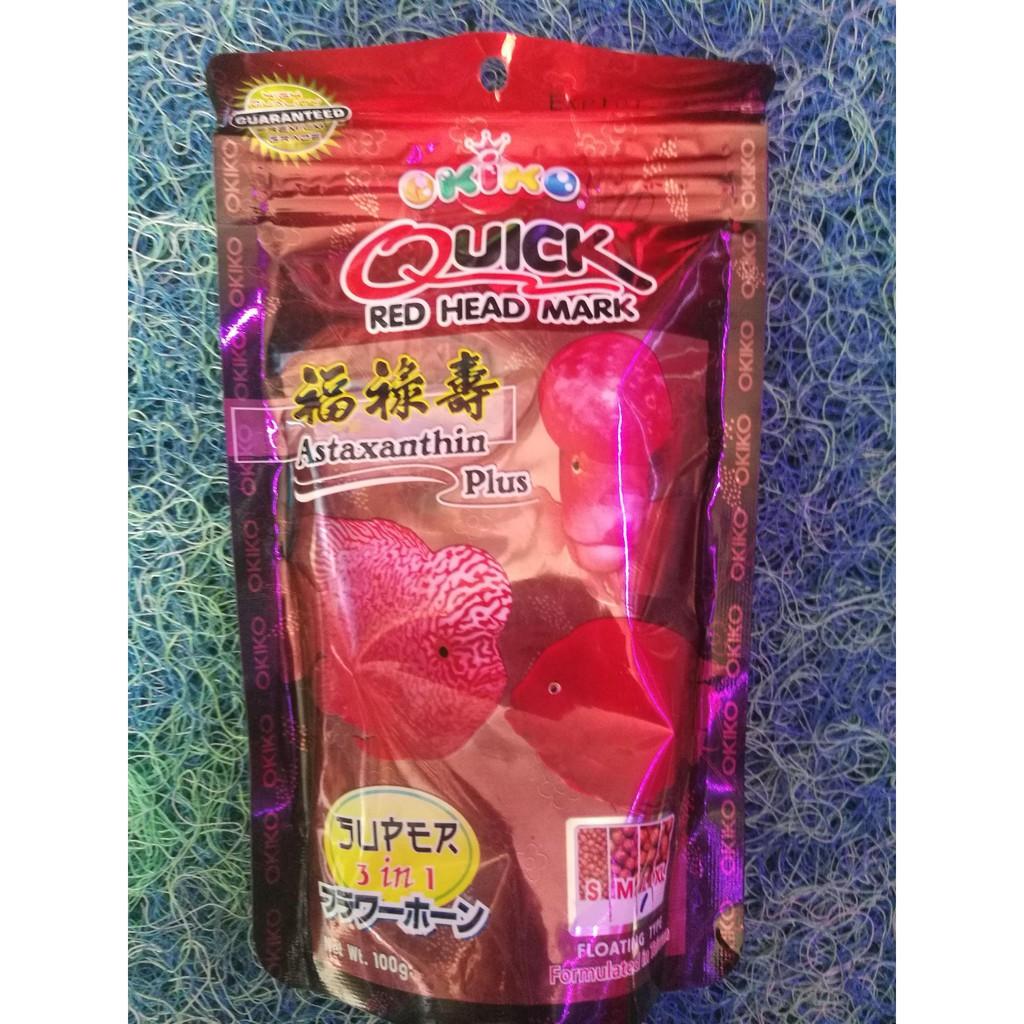 Thức ăn kích màu cá la hán Quick đỏ