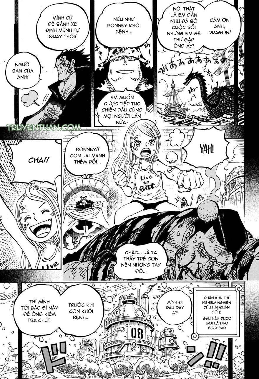đảo hải tặc - one piece chapter 1099 14