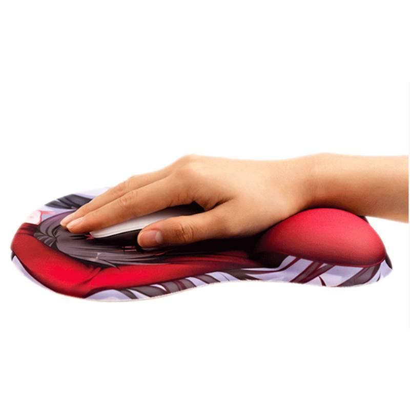 Miếng Lót Chuột Bằng Silicon Thoải Mái Hình Date A LIVE Tokisaki Kurumi 3D Dễ Thương