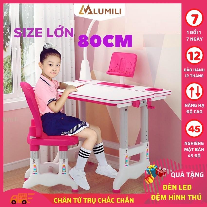 bộ bàn ghế chống gù chống cận cho học sinh bàn học thông minh điều chỉnh độ cao b05