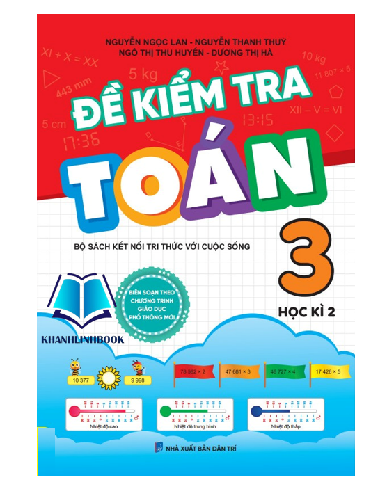 Sách - Đề Kiểm Tra Toán 3 - Học kì 2 - Kết Nối