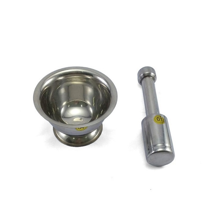 Bộ chày cối Inox cao cấp Rainy - Hàng Chính Hãng