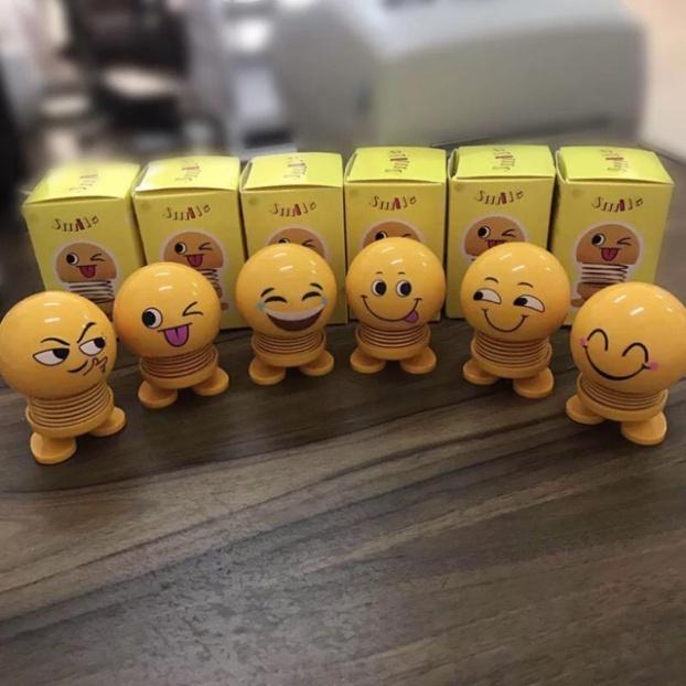 Thú nhún emoji lò xo vui nhộn