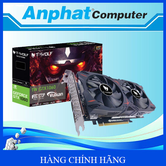 VGA T-WOLF TW-GTX1060 3G D5/ 6G D5 - Hàng Chính Hãng