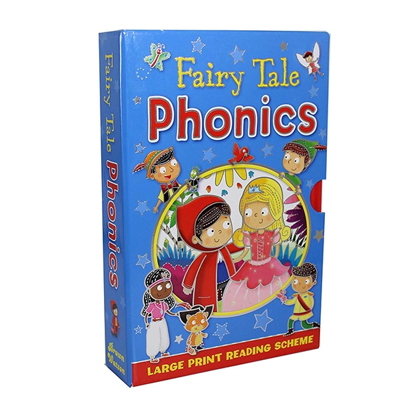 Children's 4 Book Hardback 'Fairy Tale Phonics' Christmas Gift Set