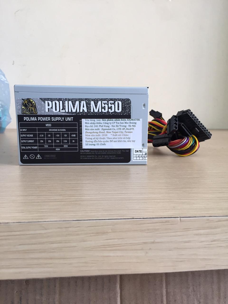Nguồn - Power Supply Xigmatek Polima M550