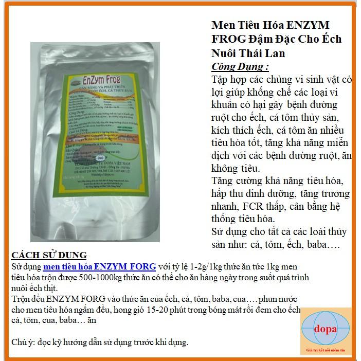 ENZYM FROG DOPA GÓI 1KG Men tiêu hóa cho ếch, dinh dưỡng, kích thích bắt mồi ăn uống DOPA.COM.VN