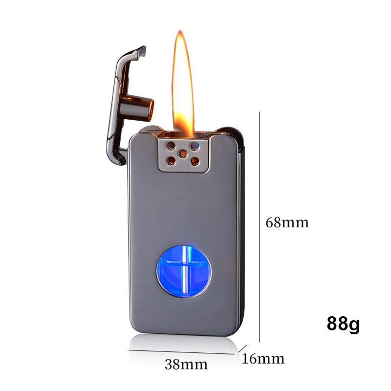 Bật Lửa Cảm Ứng 4in1 Có Đèn Fullbox – Xài Xăng