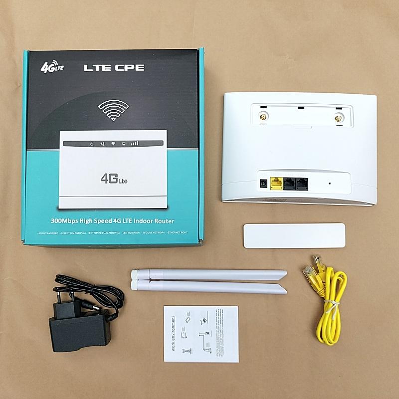 Bộ Phát Sóng Wifi 4G CPE 101 Tốc Độ 300Mps Chuẩn N300 kết nối 32 User mà mạng vô cùng là khỏe