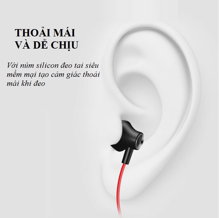 Tai Nghe Nhét Tai Huqu A88 - Giao Tiếp Cổng Tiêu Chuẩn 3.5mm - Hàng Chính Hãng