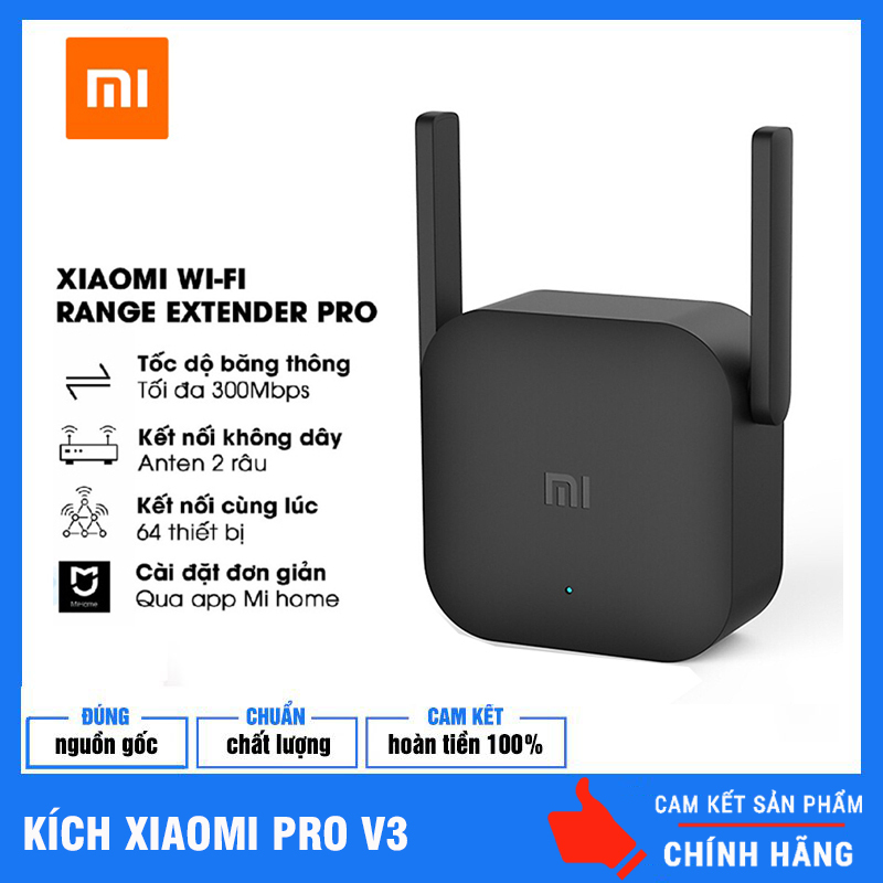 Bộ Kích Sóng Wifi Xiaomi Repeater Pro R03 - Hàng Nhập Khẩu