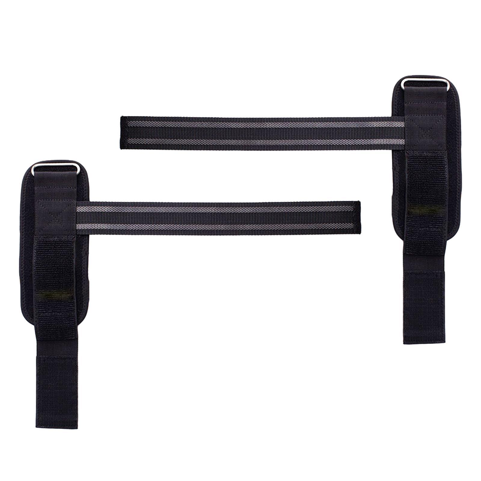 2x Weight Lifting Straps Wrist Support Protective Gear workout