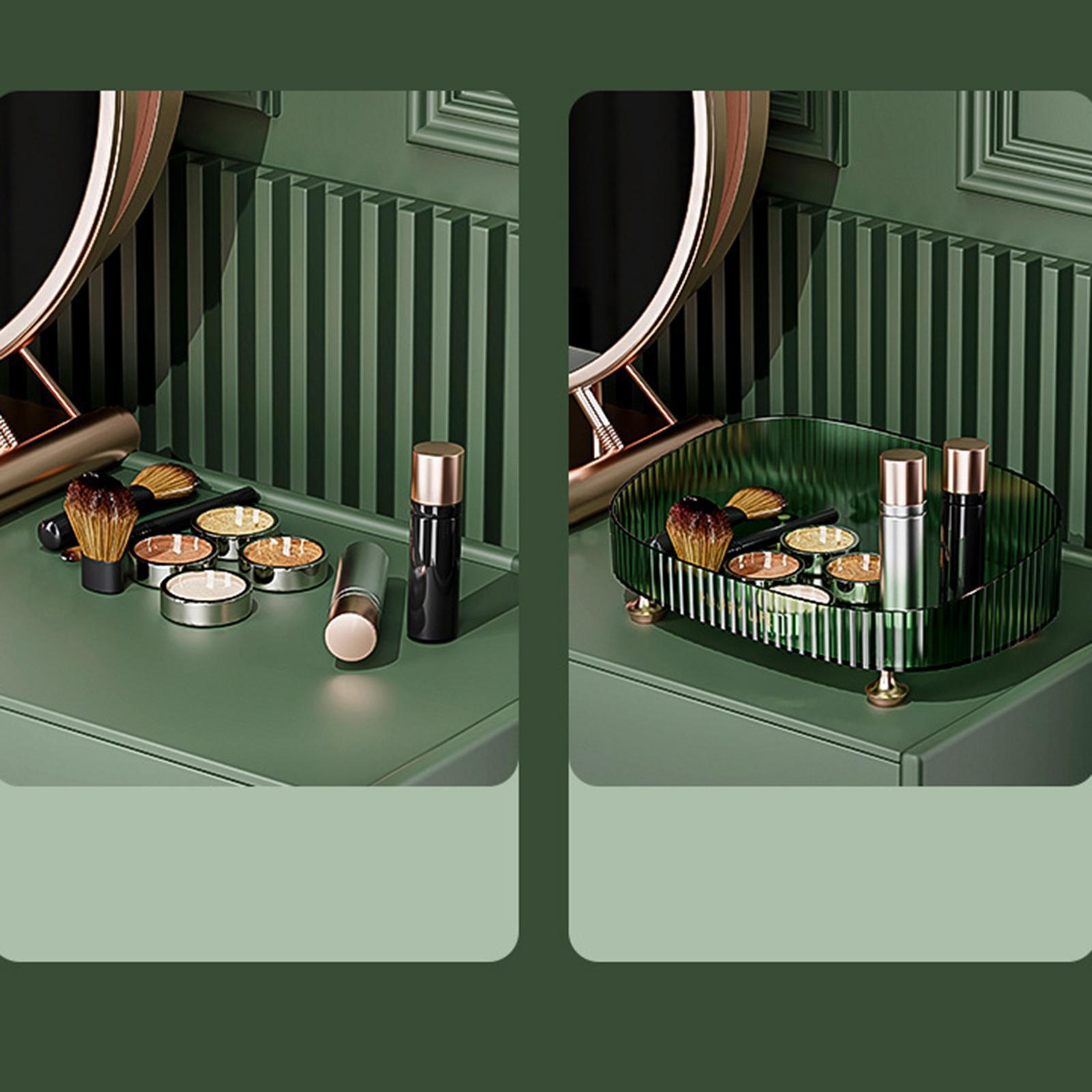 Vanity Tray Decorative Box Jewelry Trinket Display Storage Organizer