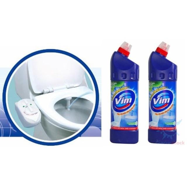 Nước Rửa Bồn Cầu Vim Diệt Vi Khuẩn - 900 ml ( Chai xanh )