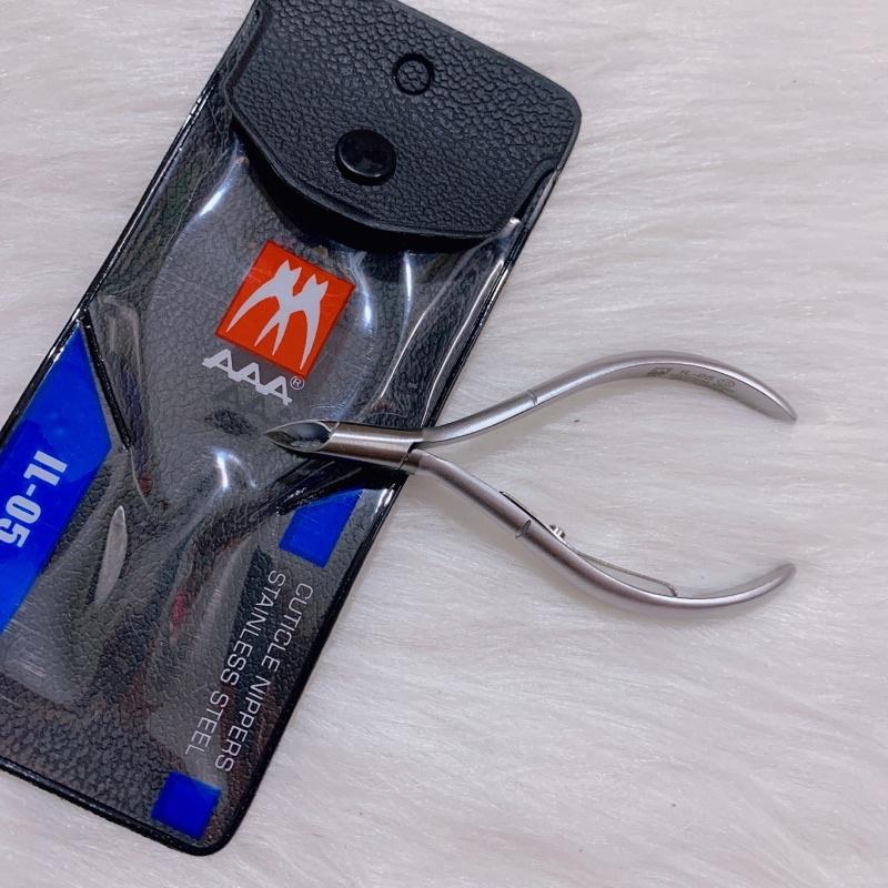Kềm AAA cắt da inox bán nguyệt IL05, Kìm 3A IL05