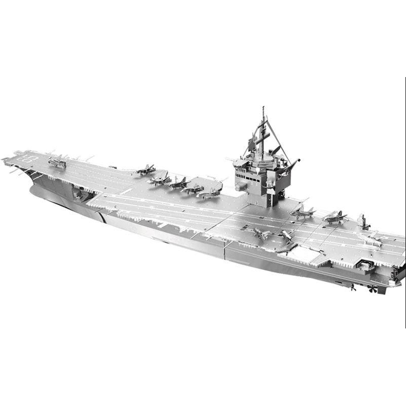 Mô Hình Lắp Ráp 3d Tàu Sân Bay Uss Enterprise Cvn 65
