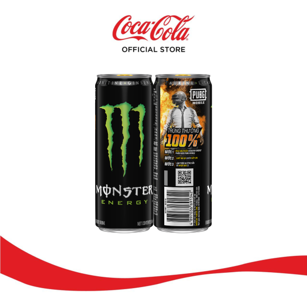 Lốc 24 Lon Nước Tăng Lực Monster Energy (355ml x 24)