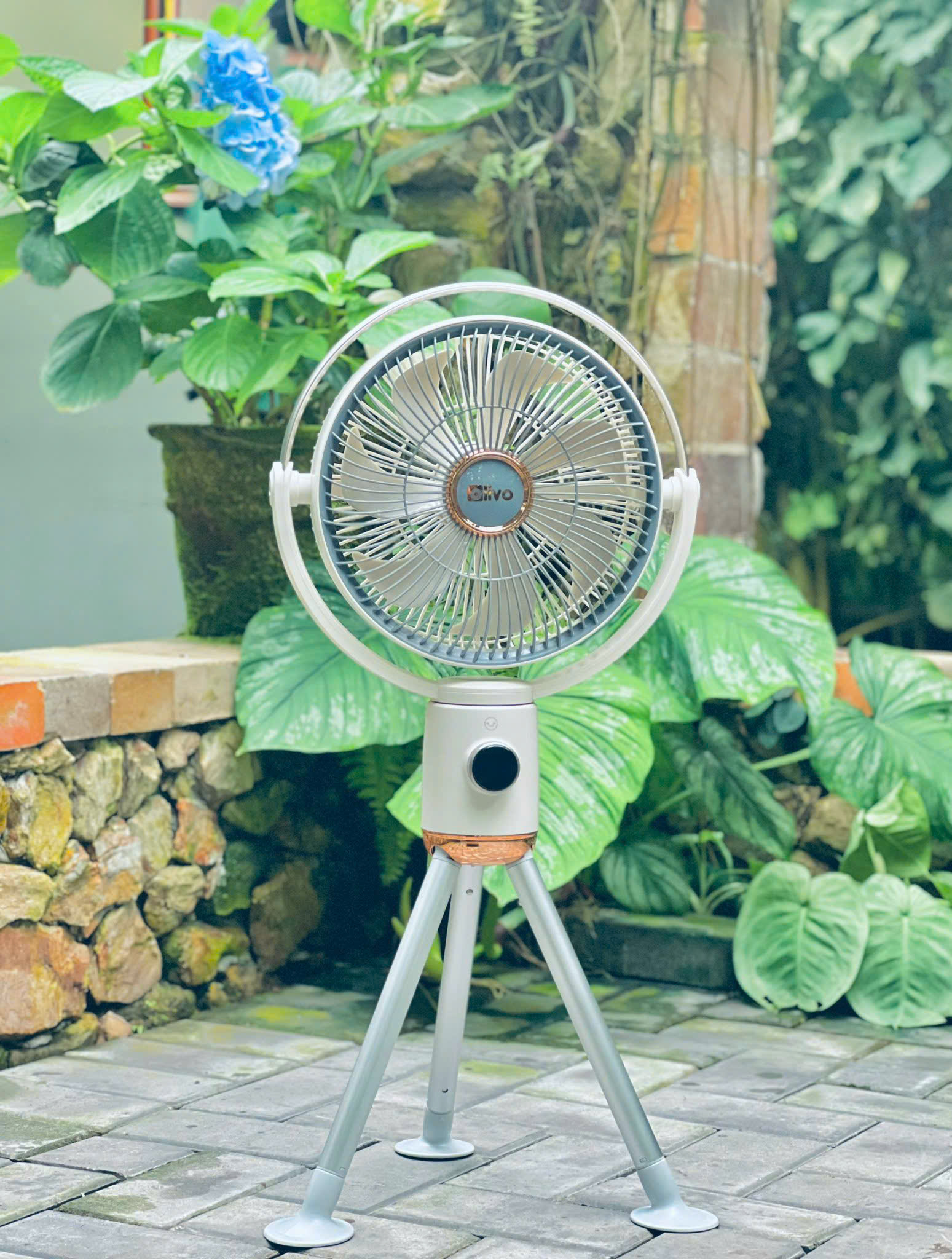 [Hàng chính hãng] Quạt Tuần Hoàn Không Khí – Quạt Không Dây OLIVO WF1 – Chạy Êm, Sạc Nhanh 2.5h, Hoạt Động Bền Bỉ 48h – Gấp Gọn Dễ Dàng