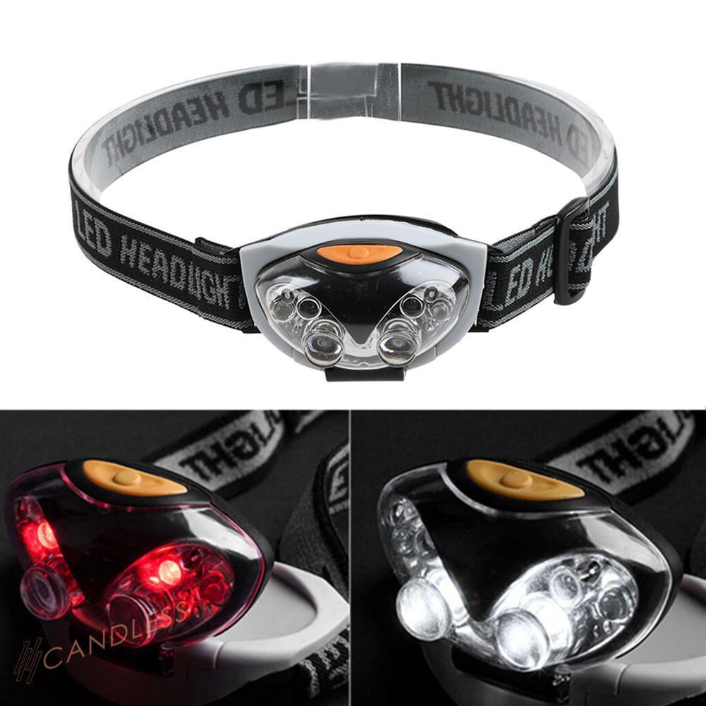 Đèn Pin Led Đeo Trán 3 Chế Độ Sáng