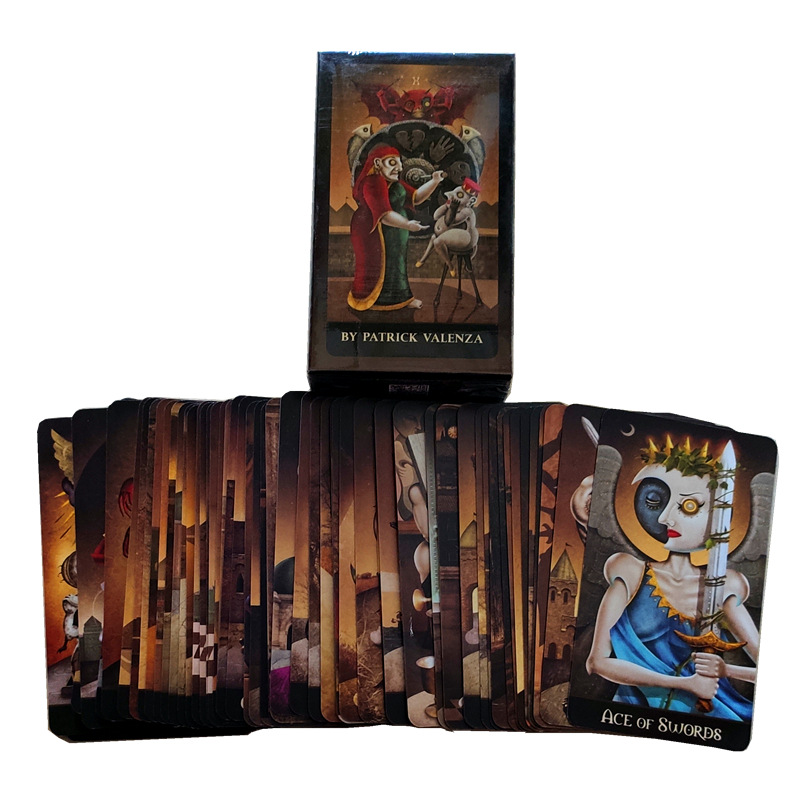 Combo Bộ Bài Bói Deviant Moon Tarot Borderless Edition và Khăn Trải Tarot