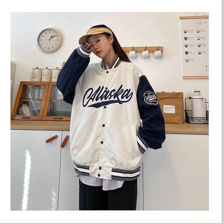 ÁO KHOÁC DÙ BOMBER NAM NỮ FORM RỘNG CỰC ĐẸP , TÔN DÁNG CHO CÁC BẠN TRẺ HOTTREND BBY