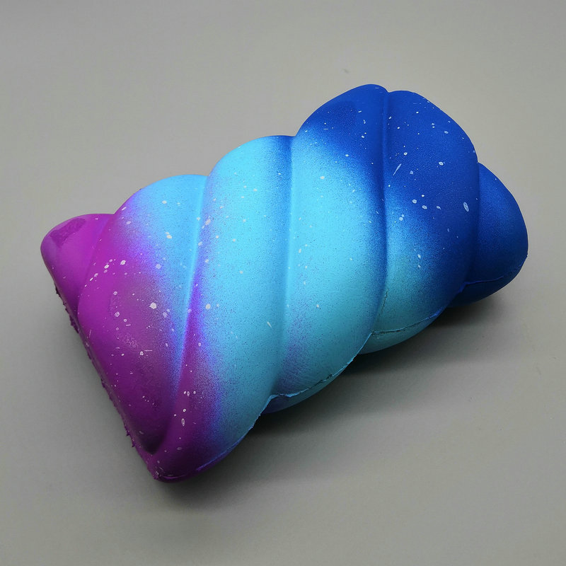 Đồ Chơi Squishy Kẹo Xoắn Galaxy Kích Thước 14cm Chậm Tăng Tặng Kèm Bao Bì