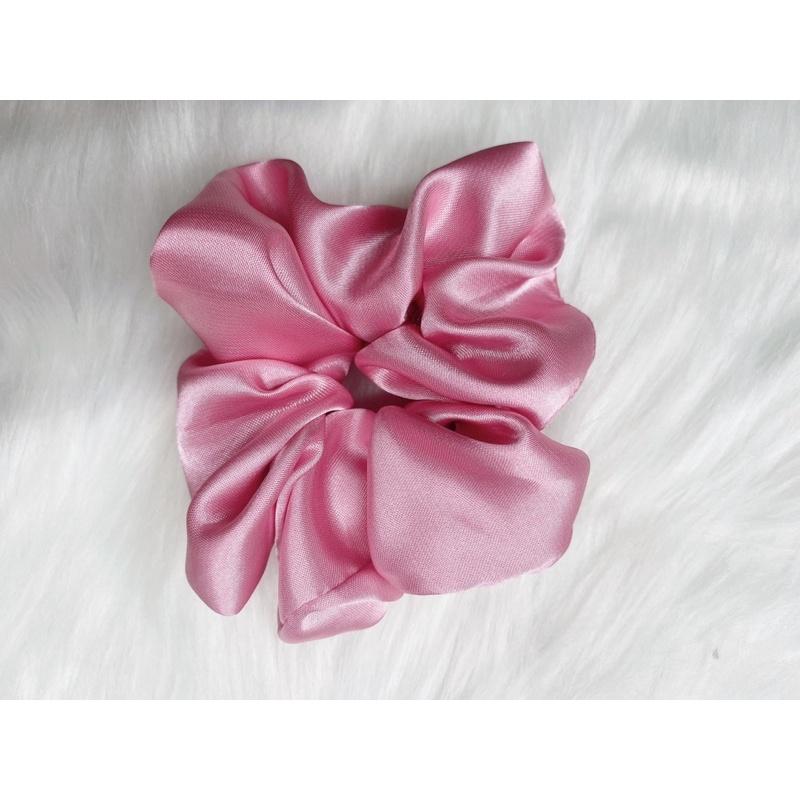 DÂY BUỘC TÓC SRUNCHIES VẢI PHI BÓNG HANDMADE