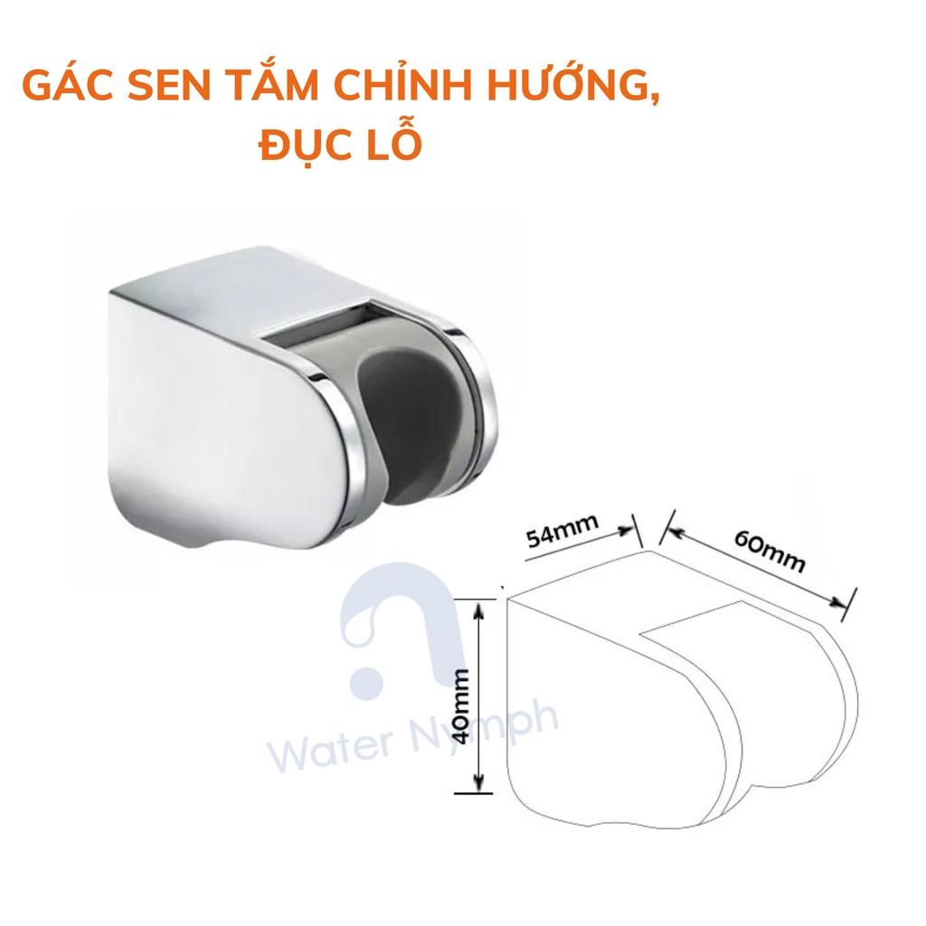 Giá đỡ đầu vòi hoa sen, vòi xịt, vòi sen tắm, dán tường/đục lỗ