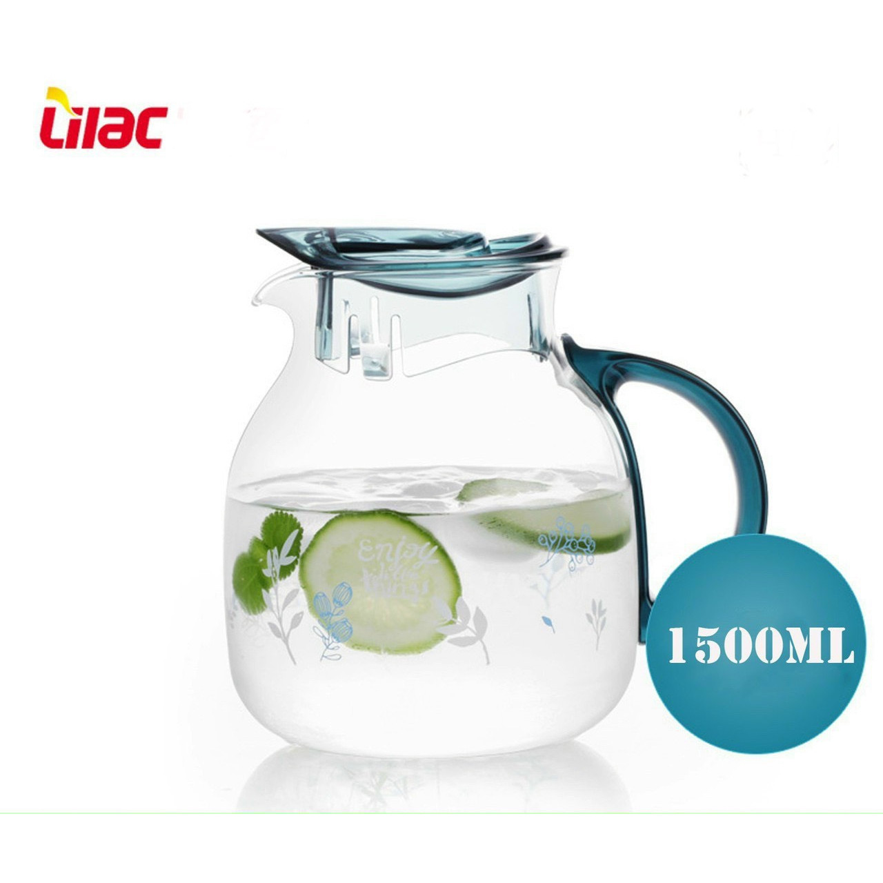 BÌNH ĐỤNG NƯỚC UỐNG THỦY TINH CAO CẤP - VD55