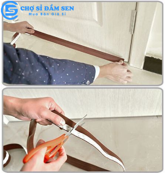 Ron (Gioăng) Cao Su Dán Khe Hở Chân Cửa 3M - Chống Bụi, Chống Nước, Giảm Tiếng Ồn, Ngăn Côn Trùng G421-RonCuon