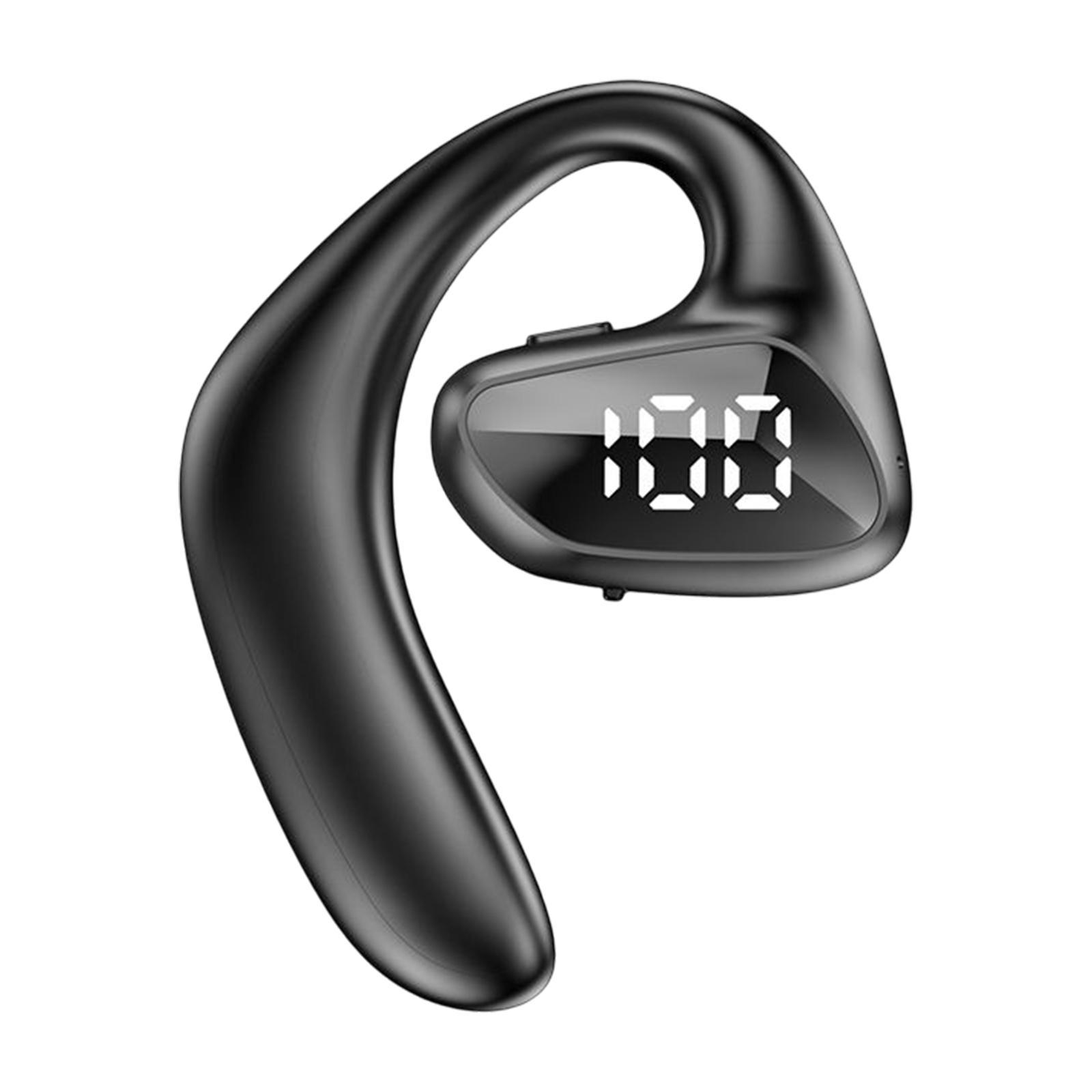 Headset Earhook Noise Cancelling Long Standby Time Single Ear for Driving