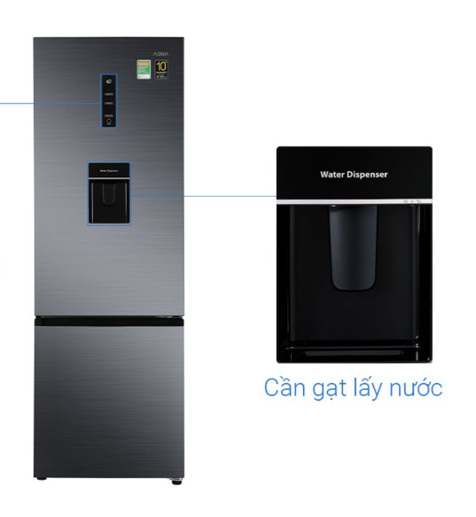 CẦN GẠT LẤY NƯỚC TỦ LẠNH AQUA – HÀNG CHÍNH HÃNG